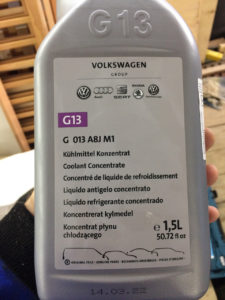 VW Tiguan: процедура замены охлаждающей жидкости