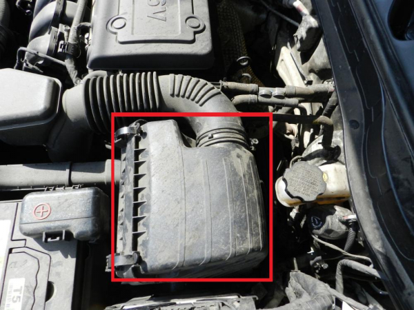 Как заменить воздушный фильтр на автомобиле Kia Optima своими руками?